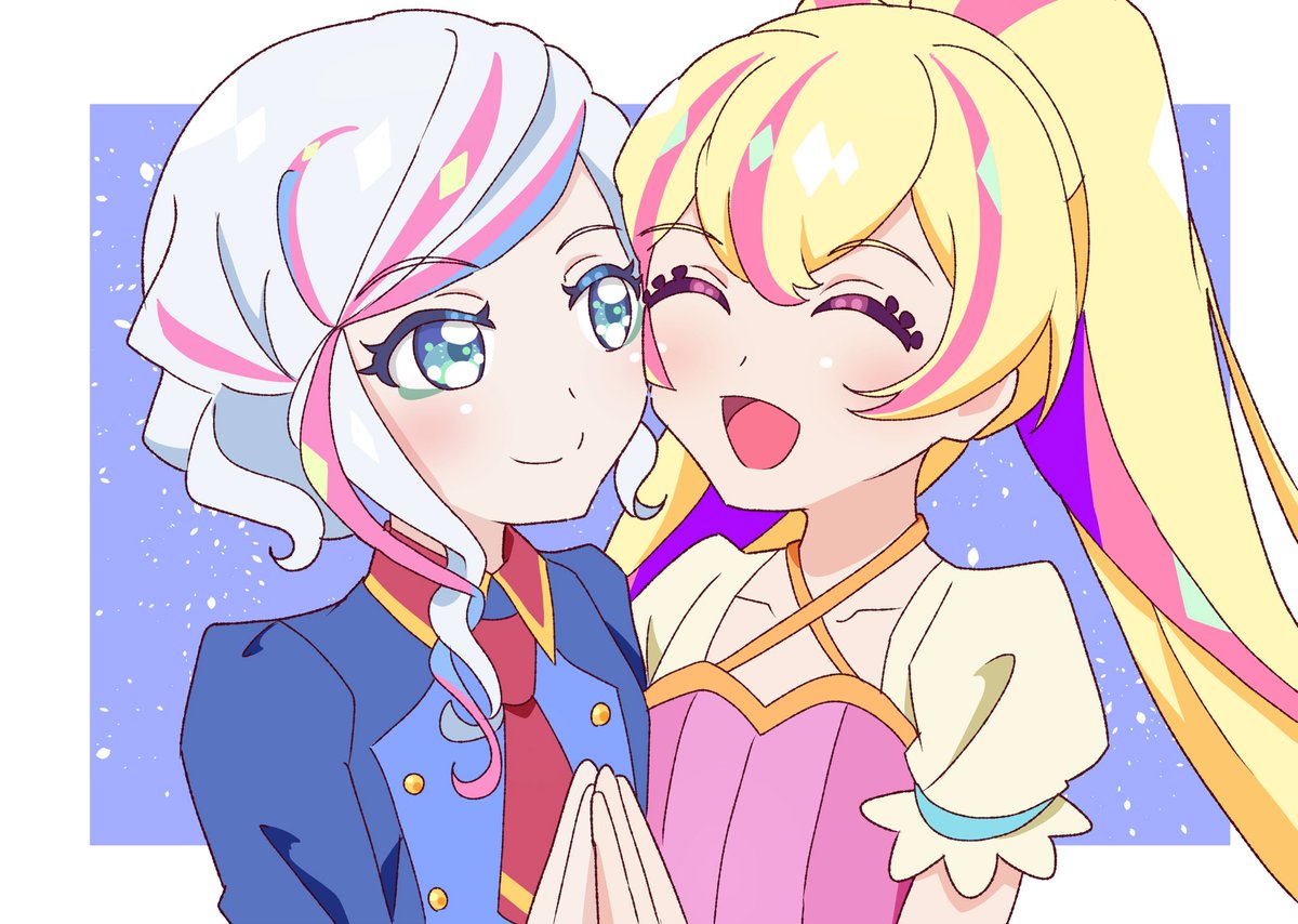 「アイカツプラネット!第19話
君がいるだけで

幼なじみ対決!
アイカツを通じて」|ざまりんのイラスト