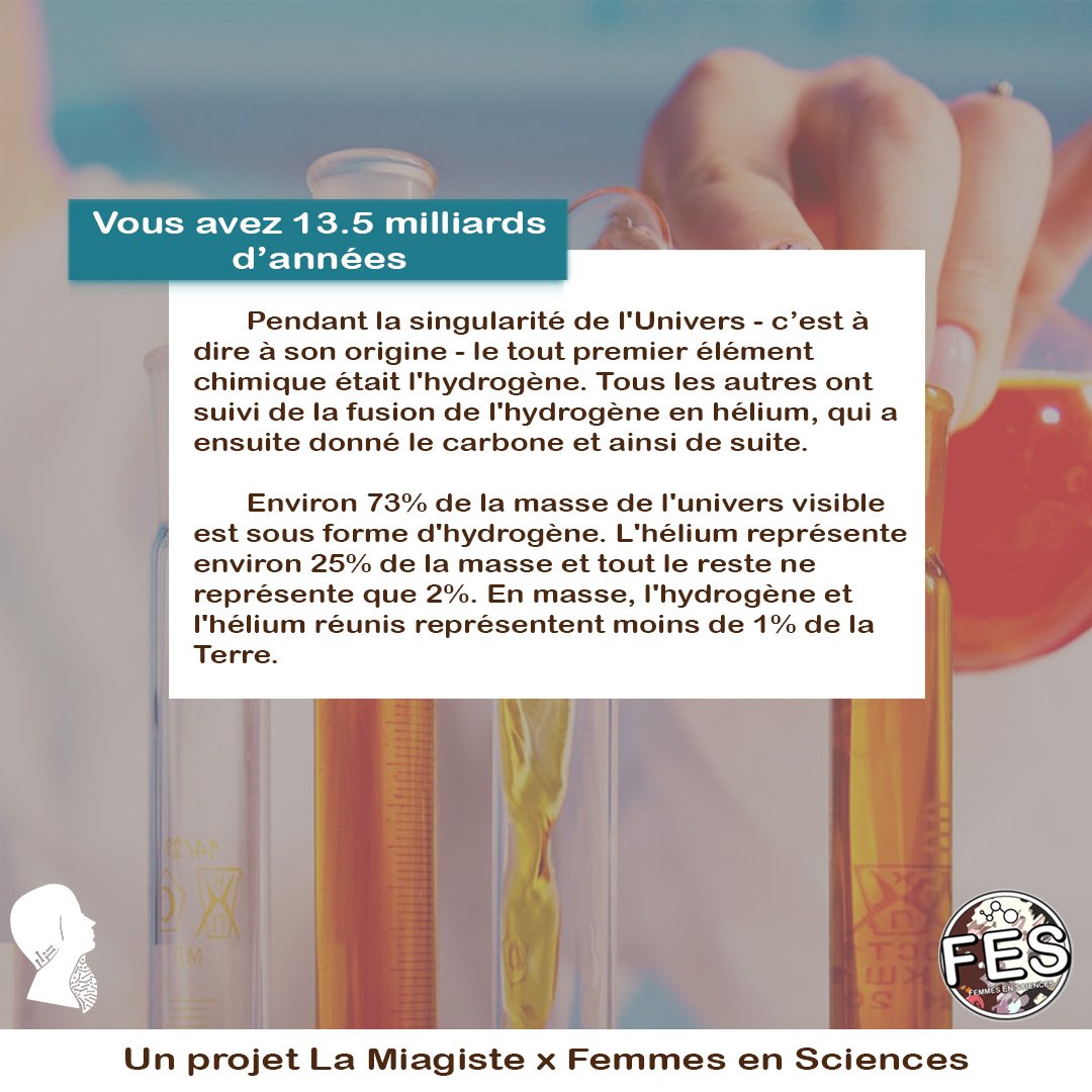 [Sciences : un domaine de femmes]

Quelques funs fact en chimie et biochimie pour terminer cette semaine 🧪

<a href="/AFNEUS/">AFNEUS</a> <a href="/MIAGEConnection/">MIAGE Connection</a> <a href="/FES_AFNEUS/">Femmes En Sciences</a>