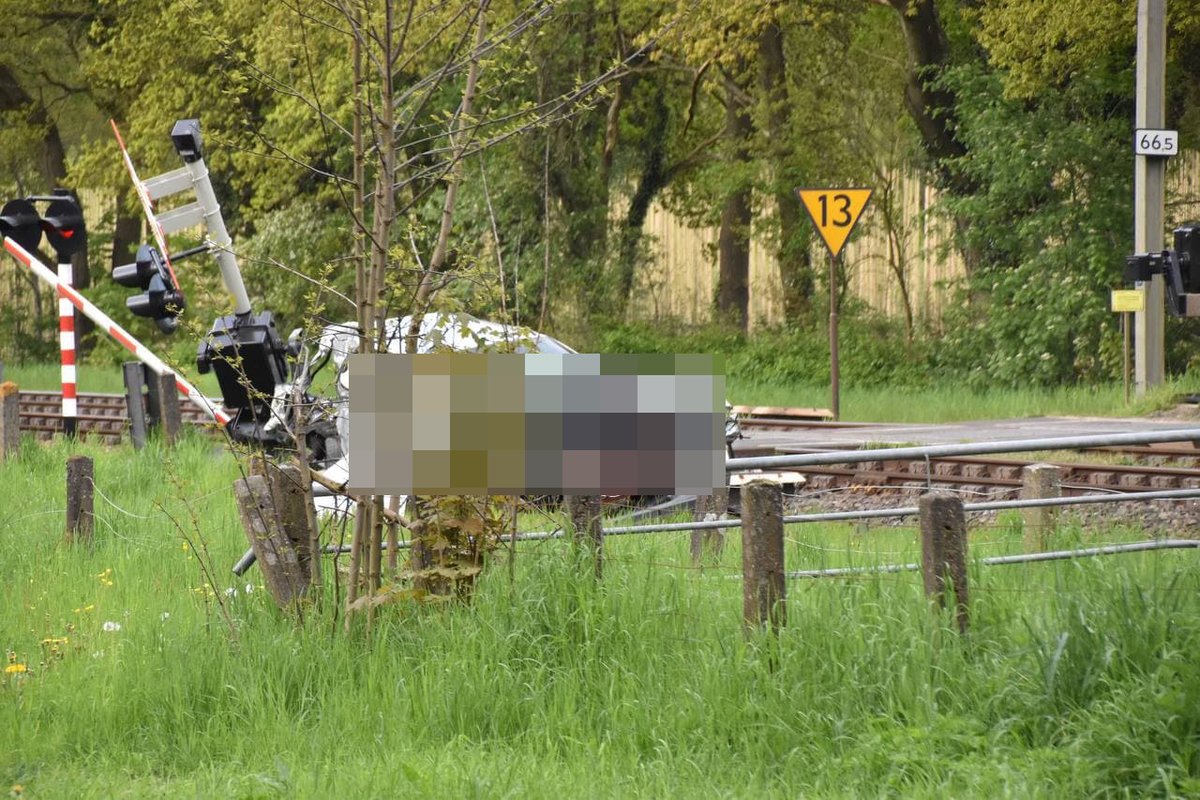 Melding hulpdiensten Parallelweg Glimmen