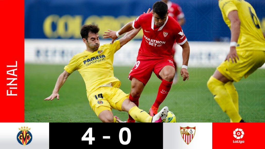セビージャfc 日本公式 Sevilla Fc Official Japanese S Tweet 試合終了 Villarrealsevillafc Wearesevilla Trendsmap