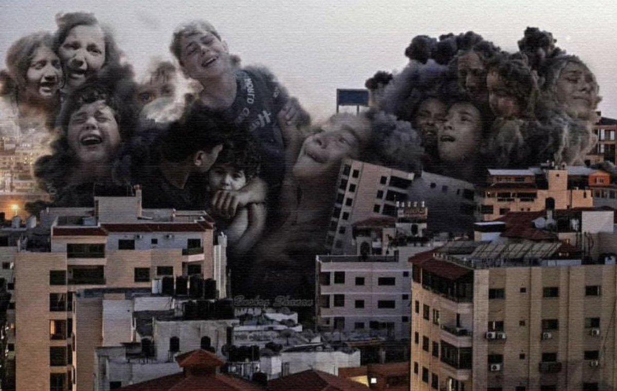 DalgamoniNarjes's tweet photo. “You take my water,
burn my olive trees,
destroy my house,
take my job,
steal my land,
imprison my father,
kill my mother,
bombard my country,
starve us all,
humiliate us all,
but I am to blame:
I shot a rocket back.” 
✌🏼🇵🇸
#GazaUnderAttack
#GenocideinGaza https://t.co/TLuQ57EquE