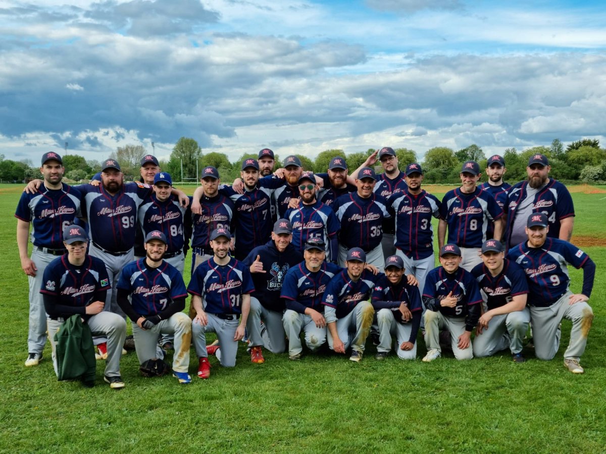 Milton Keynes Baseball Club (@mkbucksbbclub) on Twitter photo Great day with both teams playing side by side at <a href="/CambsBaseball/">Cambridge Baseball</a> fabulous hosts as always. Double A Bucks split the series with a 11-6 loss and a 17- 5 win <a href="/BritishBaseball/">British Baseball Federation</a>. Single A Bucks won both games 14-12 and 20-11 <a href="/EastEngBaseball/">East of England Baseball League βΎ</a> #GoBucks #BritishBaseball Great day with both teams playing side by side at <a href="/CambsBaseball/">Cambridge Baseball</a> fabulous hosts as always. Double A Bucks split the series with a 11-6 loss and a 17- 5 win <a href="/BritishBaseball/">British Baseball Federation</a>. Single A Bucks won both games 14-12 and 20-11 <a href="/EastEngBaseball/">East of England Baseball League βΎ</a> #GoBucks #BritishBaseball