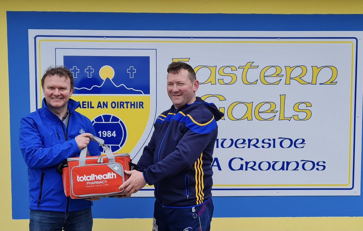 Huge thank you to Mark Curley of Curleys Pharmacy for generously sponsoring our first aid bags