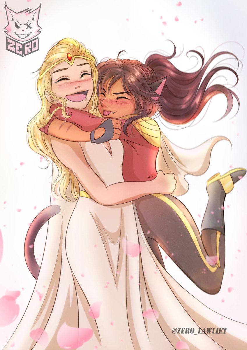 zero_lawliet's tweet photo. Today Twitter has early release 😁
"A beautiful future indeed" Redraw of the lovely picture @Gingerhazing gifted us with yesterday #SheRa #spop #catradora #catradoraday #sheramovie #catra #adora https://t.co/S1CbbSpiKd