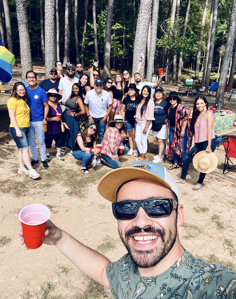 🇦🇷🇨🇱🇨🇴🇩🇴🇺🇸 Yesterday we had a MULTICULTURAL party, and as always happen with this kind of meetings, I felt I was with FRIENDS ❤️ new names, faces, J1-J2, welcoming and saying goodbye! A HUGE <a href="/ParticipateLrng/">Participate Learning</a> family! Raleigh/Durham/Fayetteville together!