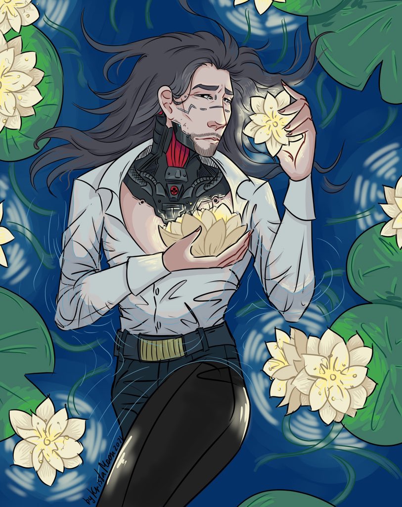 KristaMoon21's tweet photo. Трейд для @black_ranggi 

Решила заморочиться немного Х))

#GoroTakemura #Cyberpunk #Cyberpunk2077 #Cyberpunk_2077 #cdprojektred https://t.co/wHSdR75X6O
