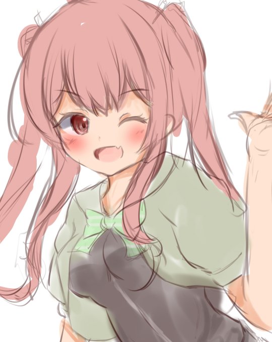 ラフ
やっとっぽくなった

気がする
描いても描いても全然桃ちゃんにならなくて只管ずっと描き直してた 