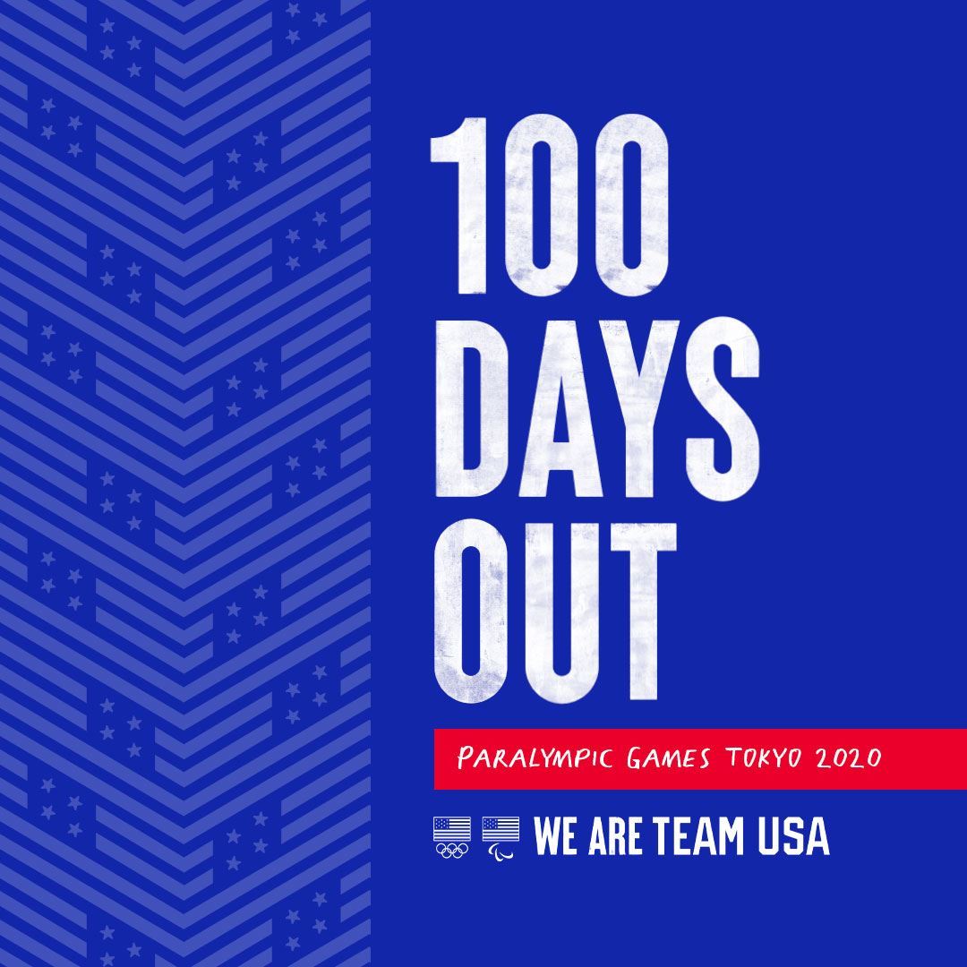 In 100 days, <a href="/TeamUSA/">Team USA</a> comes together at the #TokyoParalympics.