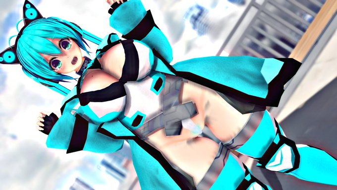 うちのこエステルちゃんの服の一部がバグってたいへんなことになってしまった(棒読み #COM3D2 