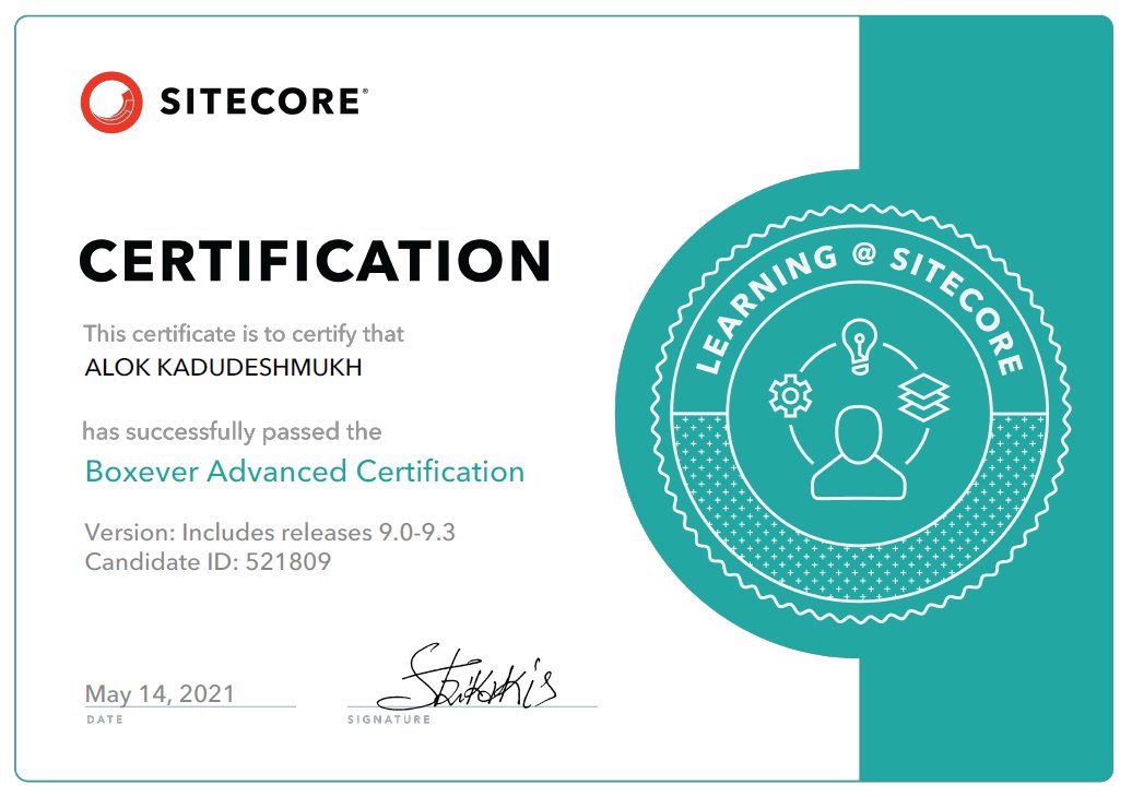 Friday &amp; Weekend  - utilized very well.

#sitecore #boxever Training &amp; Certification