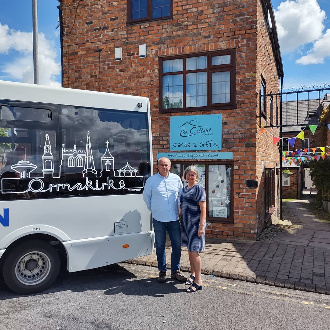 Our Ormskirk Skyline design looks great on the new Ormskirk and Town Green circular bus from <a href="/CharltonTravel/">Charlton Minicoaches</a> #ormskirk #giftshop #localgifts #ormskirkgifts
thecottageormskirk.co.uk