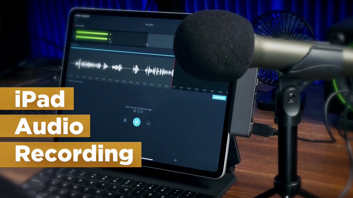 iFilmmakers's tweet image. Recording high-quality sound doesn’t have to be complicated. 

As a matter of fact you can easily get great results using an iPad or iPhone...

Watch: youtu.be/naoEvrShOgU