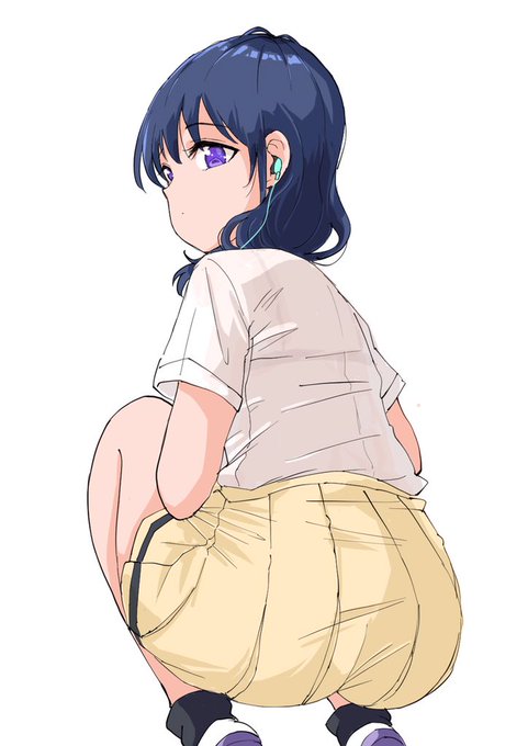 夏服スク水全裸の田村さん 