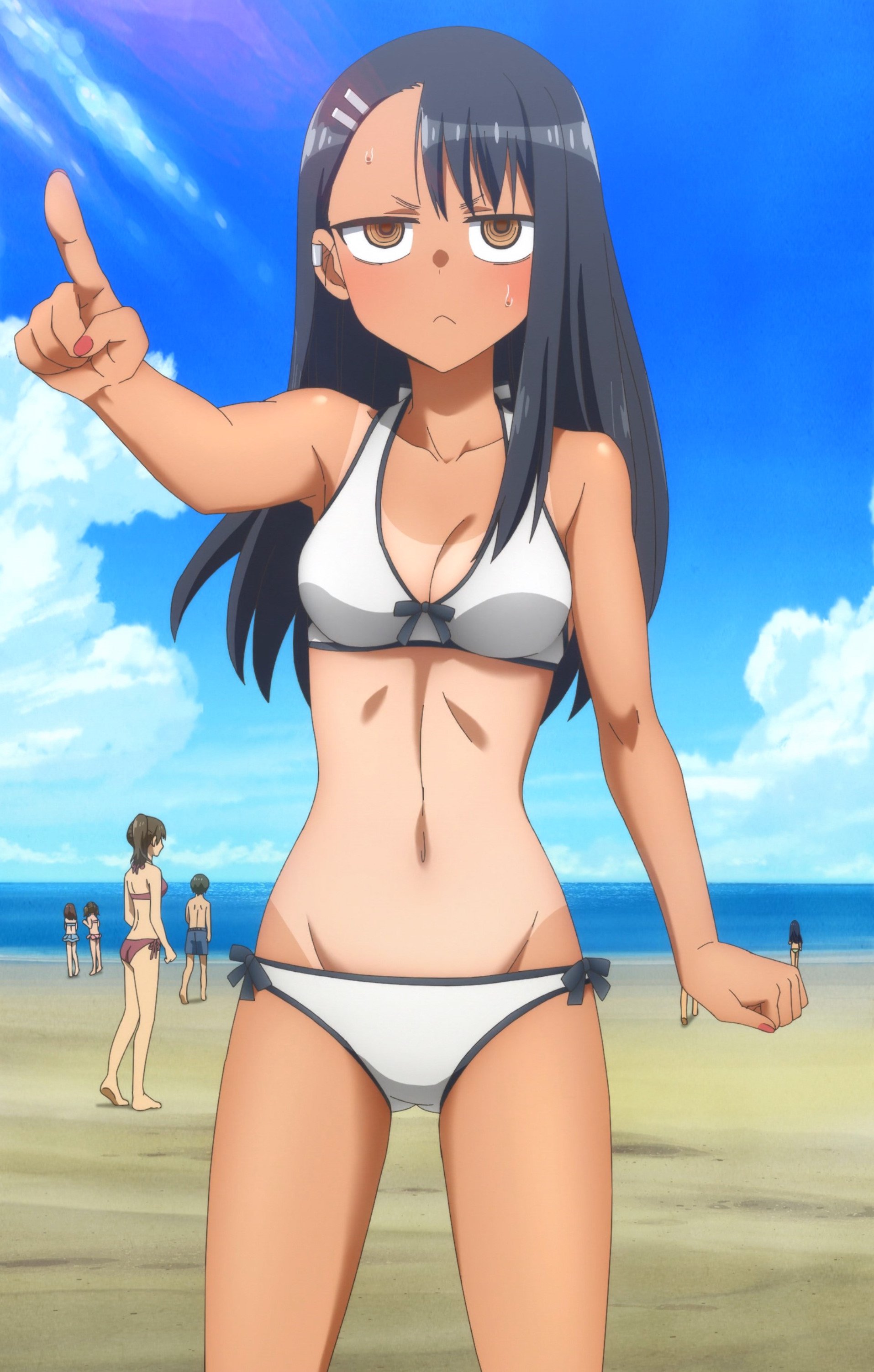 DON'T TOY WITH ME, MISS NAGATORO You're Such a Wimp, Senpai ♥ / Senpai!  Let's Go to the Beach!! - Watch on Crunchyroll