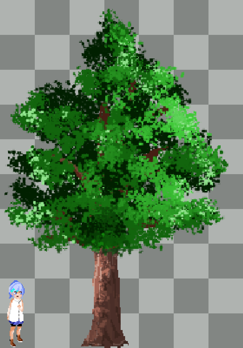 新人ルフ 16 16pixel Ff10ティーダと 280 400pixel 木 40pixel規格のゲームに使えます Pixelart ドット絵 フリー素材 イラスト ドット絵練習 自作ドット 新人ルフ 16 16pixel Ff10ティーダと 280 400pixel 木 40pixel規格のゲームに使えます Pixelart ドット絵 フリー素材 イラスト ドット絵練習 自作ドット