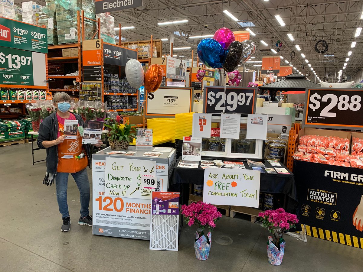Home Depot in Costa Mesa has our customers covered with all their project needs.  Free quotes and specials on HVAC Tune ups as well. <a href="/JeffKellerHD/">Jeff Keller</a> @downeypackerfan <a href="/RyanGriffinTHD/">Ryan Griffin</a> <a href="/partida_maritza/">Maritza Partida</a> <a href="/LukeMadnoasm/">Luke Madden</a>
