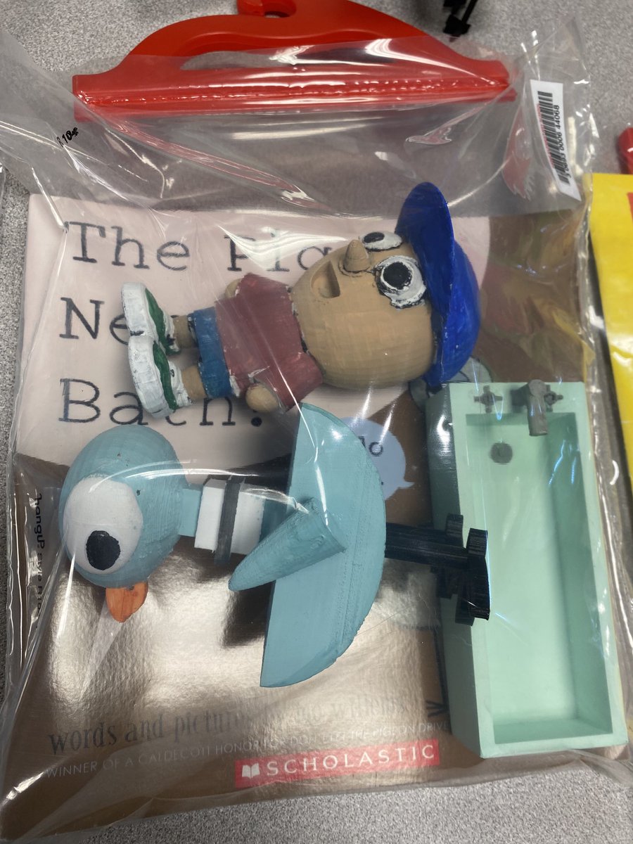 HtmsLibrary's tweet image. Final tactile models made by my middle schoolers for VI students at our elementary schools! Super proud of their hard work. #tinkercad #3dprinting #htmscares #trussvillelearns