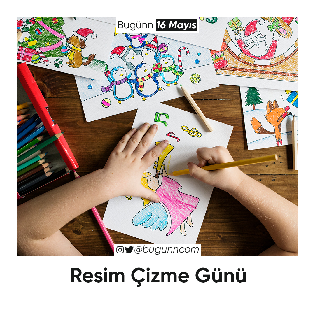 bugunncom's tweet photo. Bugün 16 Mayıs Resim Çizme Günü

Sizde önemli ve ilginç günleri @bugunncom ile takip edin

#bugün #bugünn #resim #resimçizme #resimçizmek #resimçizmegünü #suluboya #kuruboya #pastelboya #tağlıboya https://t.co/kw7bYP9QOT