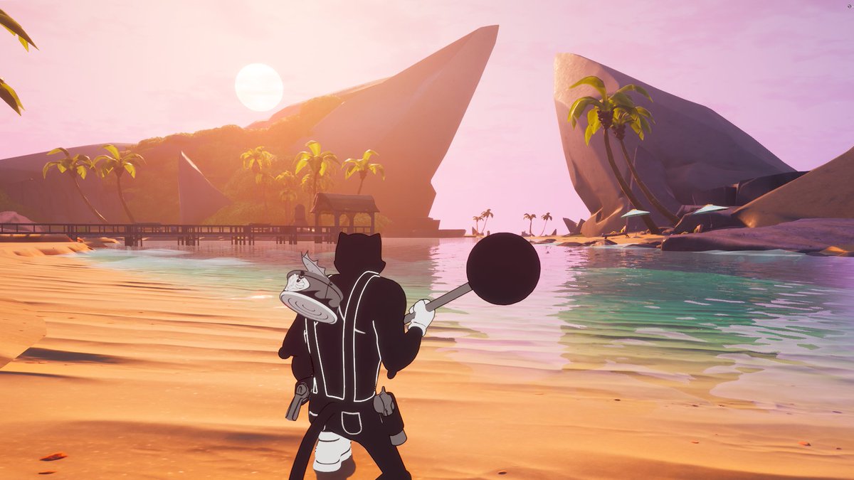 nooelgaming's tweet image. 🌴 ... Summer map ... 🌴 
Une idée de ce que cela pourrait être ? 🤔
#Fortnite #CreativeSummer @FNCreate @Flak @MajorasMidna