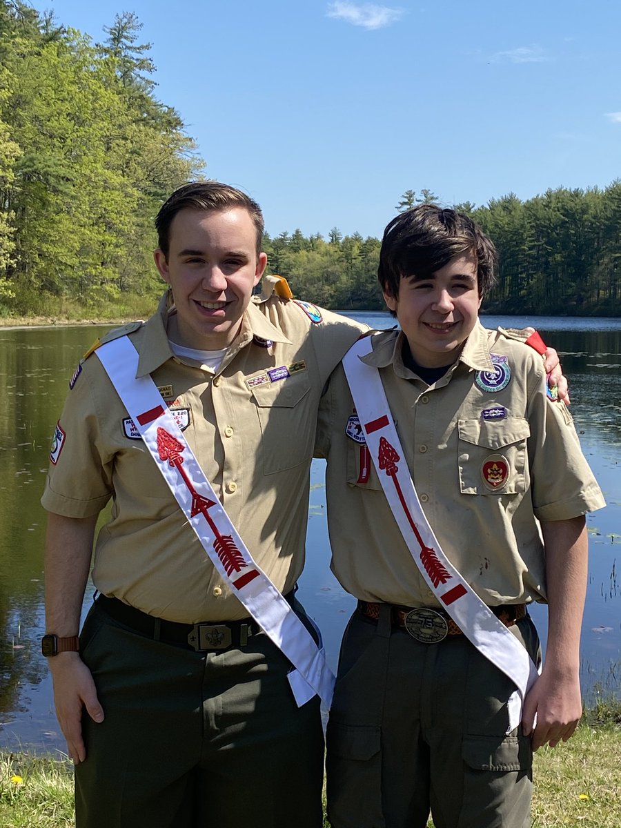 Honored to receive my vigil this weekend <a href="/Passaconaway220/">Passaconaway Lodge</a>’s induction weekend! Congratulations to all of the new officers including my brother who was elected as one of Passaconaway’s vice chiefs! #EastisBeast