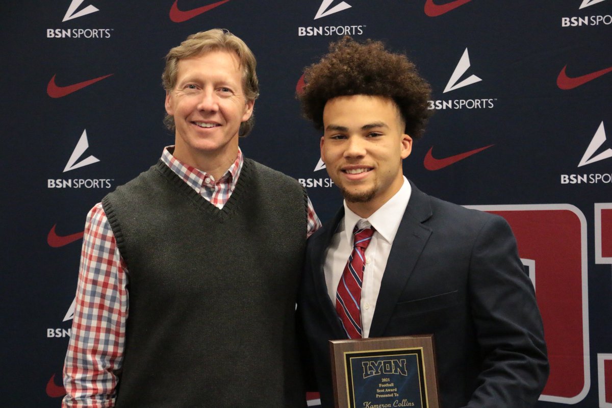 LyonHBC's tweet photo. Didn't get to spend enough time with @KameronCollins8 but happy for the time spent getting to coach him!!! #LyonWay https://t.co/ZwG8652xUG