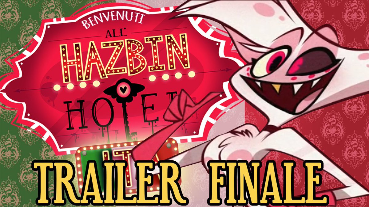 🇮🇹 Finalmente, dopo quasi un anno e mezzo di duro lavoro, siamo arrivati ad una data d'uscita!
VENERDì 4 GIUGNO non perdetevi l'uscita sul nostro canale youtube del nostro tanto atteso Pilot di Hazbin Hotel!

youtu.be/iJQ1wPYm3Xw