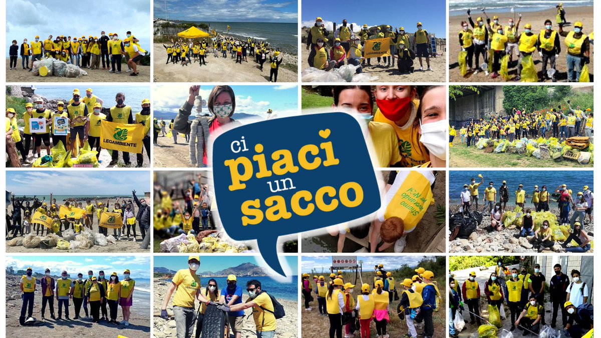 Grazie a tutti voi che, con noi o in autonomia, avete partecipato a 🏖#SpiaggeFondaliPuliti🚮

CI PIACETE UN SACCO 💛

E ricorda, c'è tempo fino al 23 maggio per postare su Instagram le foto per partecipare al contest #CiPiaciUnSacco👉 legambiente.it/campagne-in-ev…