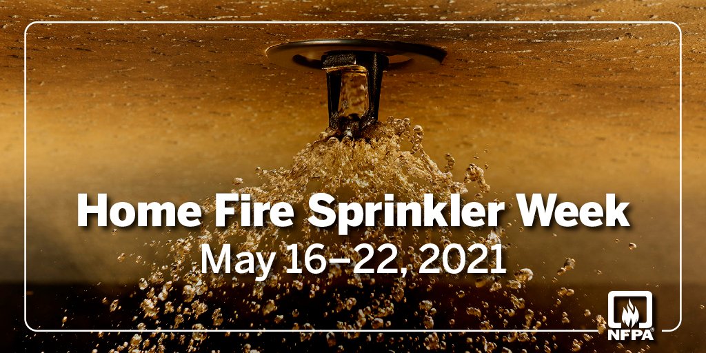 Sparky_Fire_Dog's tweet photo. RT @NFPA_FSI May 16-22 is #HomeFireSprinklerWeek, uniting the fire service and safety advocates nationwide around the extreme risks of home fires and the need for home fire sprinkler protection. Learn more here: https://t.co/hrK3vr4Mpg &amp; stay tuned all week for more info! https://t.co/YbqaBfYPTO