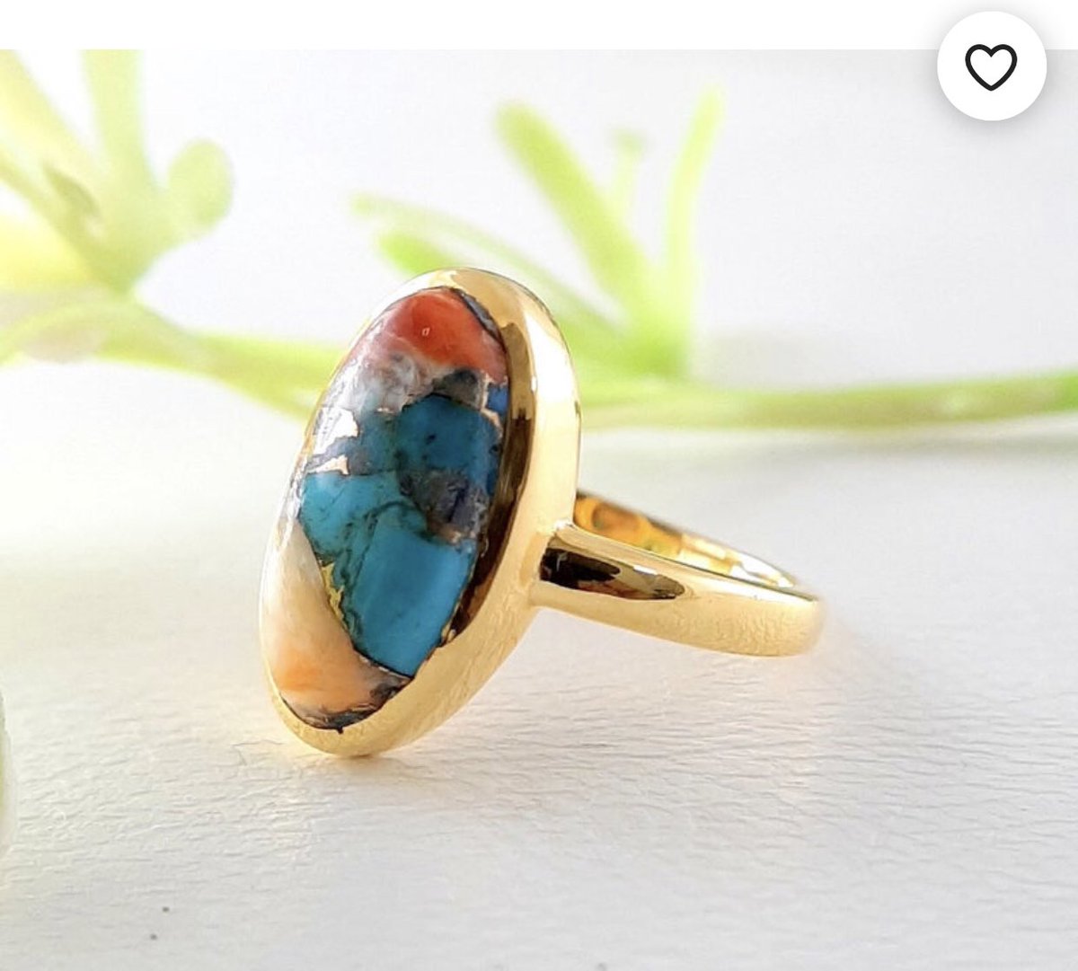 Oyester Turquoise Ring - Oyester Turquoise Oval Shape Handmade Ring - Birthstone Ring - 925 Sterling Silver Ring - Turquoise Gemstone Ring
#oyesterring#copperturquoisering#gemtonering#turquoisegoldring#turquoisering