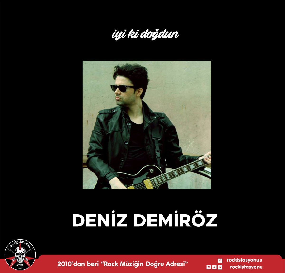 Rock İstasyonu (@rockistasyonu) on Twitter photo Rockistasyonu.com olarak Bulutsuzluk Özlemi'nin gitaristi Deniz Demiröz'ün doğum gününü kutluyor, kendisine nice mutlu ve müzikli yıllar diliyoruz. 🙂 <a href="/denizdemiroz/">Deniz Demiröz</a> Rockistasyonu.com olarak Bulutsuzluk Özlemi'nin gitaristi Deniz Demiröz'ün doğum gününü kutluyor, kendisine nice mutlu ve müzikli yıllar diliyoruz. 🙂 <a href="/denizdemiroz/">Deniz Demiröz</a>