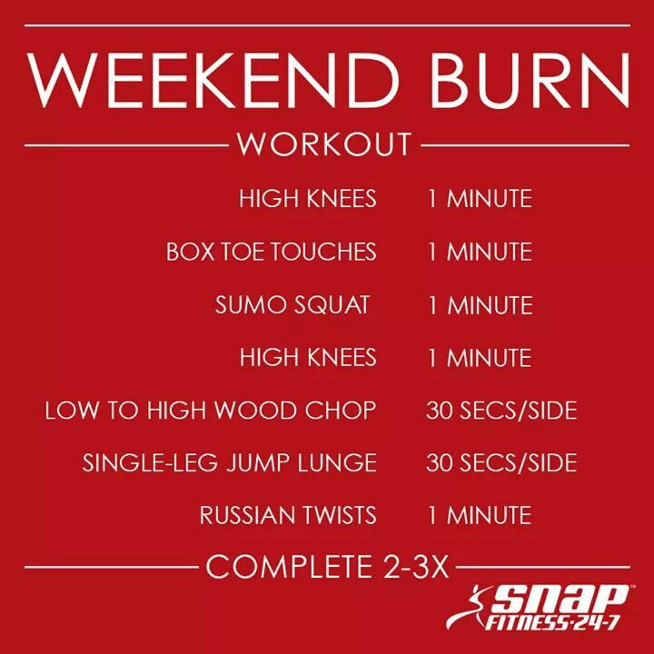 #SundaySweat #WeekendWorkout