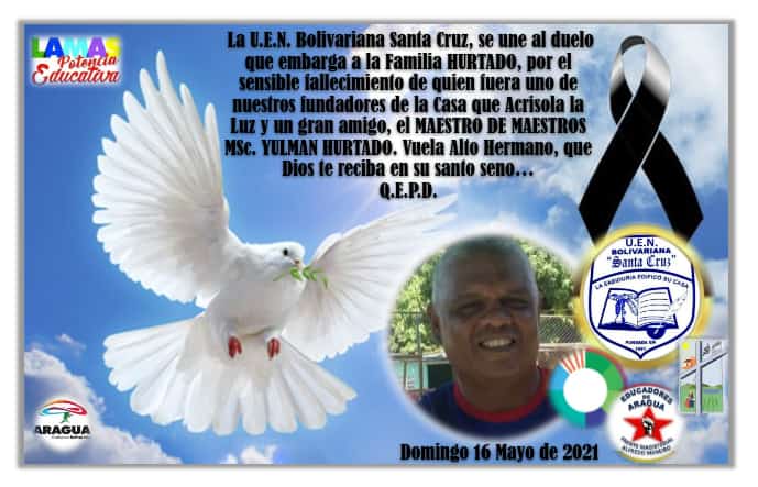 #QEPD @MPPEDUCACION <a href="/MppsAragua/">MPPS ARAGUA</a> <a href="/MaigualidaMa/">Maigualida Salvatier</a>