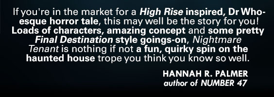 rjpholliday's tweet photo. Hi, I'm Richard Holliday and I'm the author of NIGHTMARE TENANT - a horror novella published this March! I try to make the mundane into the chilling. Here's what others thought of my book! @vicwrenauthor @DanHook @hannahpalmer42 

https://t.co/LgztaJ7wVB

https://t.co/cfDNkdmSLt https://t.co/UlnXsMdrDK