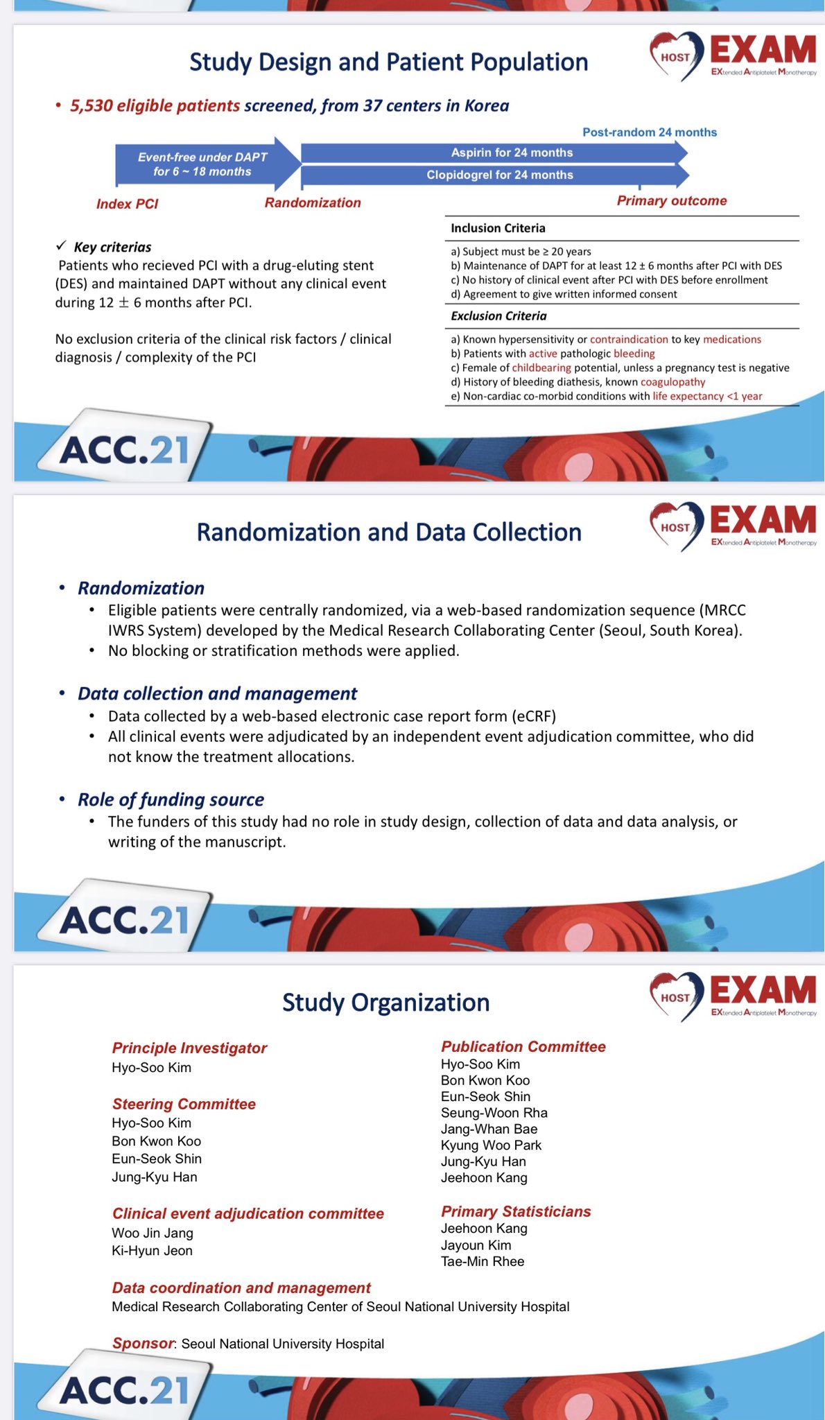 Sabouretcardiologist On Twitter Acc21 Kind Reminder About Caprie Trial Now Let S Move To Host Exam Trial Https T Co Byzo64gfi1 Twitter