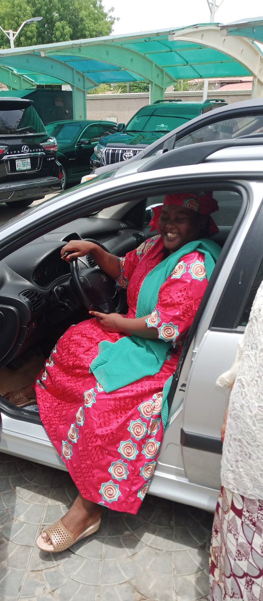 Thank you her Excellency hajiya aisha Bello matawallen maradun 🙏🏼🙏🏼🙏🏼. Allah yasaka da alkhairi 

Alhamdulillah my car