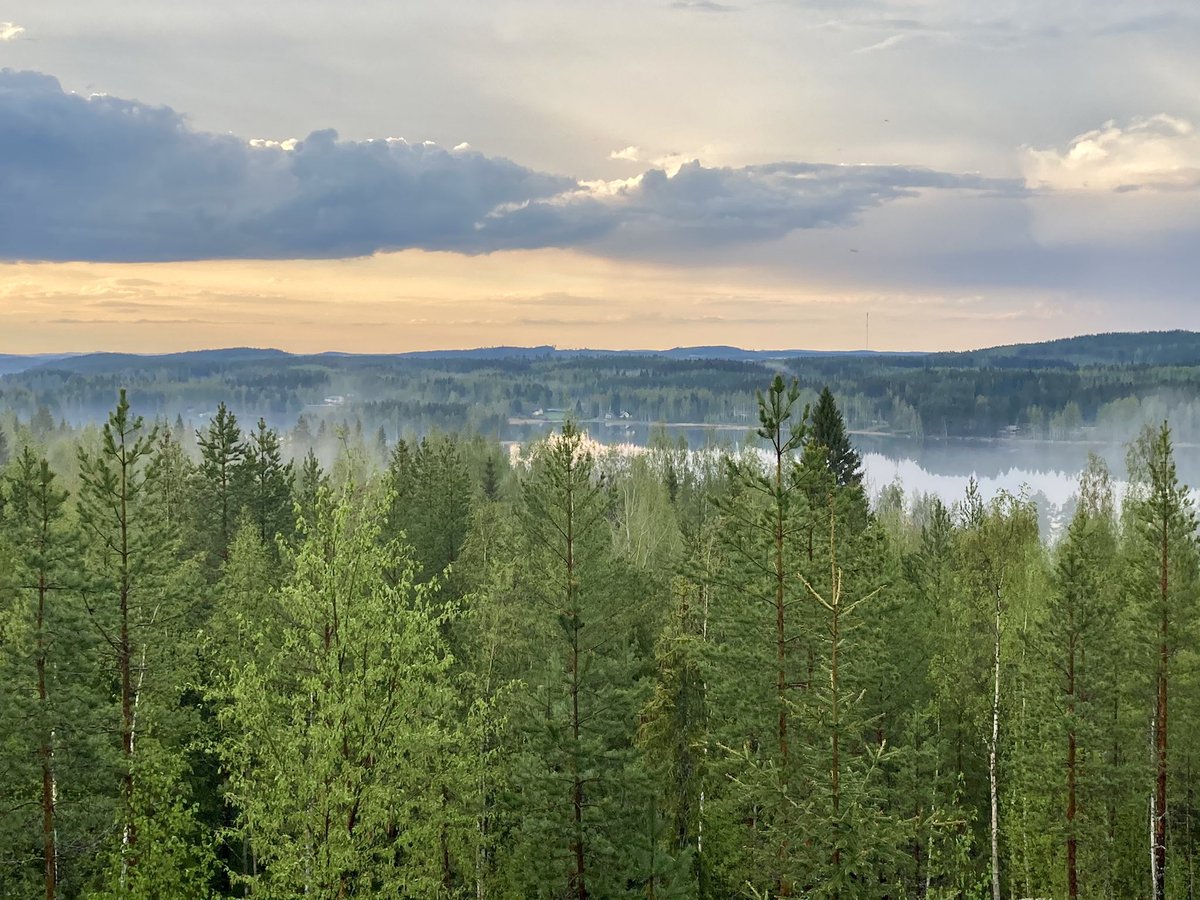 Myrskyn jälkeen, kaunista! #keskisuomi #laukaa