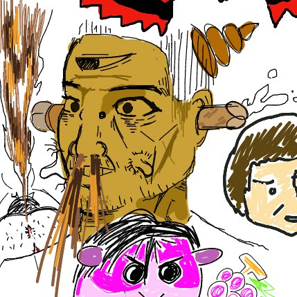 昨日作ったDiscordグループで絵チャした!
すごく汚い(誉め言葉 そしてうまい
@KimotaDango_inp
@y_ganman2
@NMNKSENPAI1
@detective_arles
@pharetra_third
二枚目は合作先輩
これもうわかんねぇな...