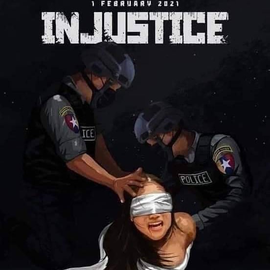 KhaungOun's tweet photo. STOP SEXUAL ASSAULT ✋🏻‼🇲🇲

#whatshappeninginmyanmar
#justiceformyanmarcitizens
#stopsexualassult https://t.co/yhVMuMdr2B