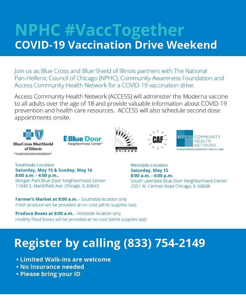 MsToya1913's tweet image. The #DivineNine are partnering to get Chicago vaccinated this weekend! #VaccTogether 
@nphcchicago 
#NPHCstrongerTogether 
#vaccinated 
#DeltaSigmaTheta 
#OmegaPsiPhi
#ZetaPhiBeta
#PhiBetaSigma
#Service