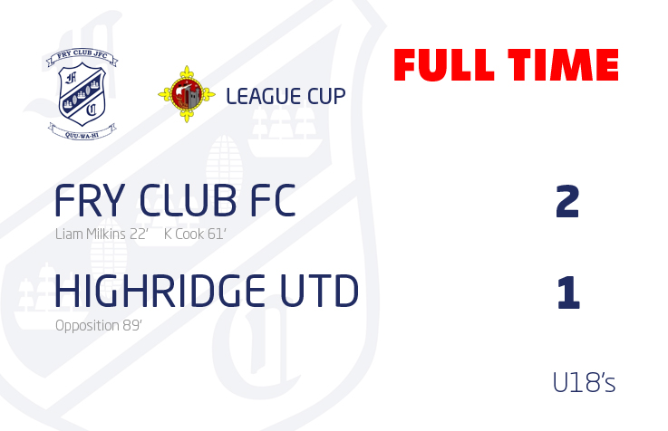 2 - 1 win for the lads today, hit by injuries we only had 11 available today.  Very proud as they gave it their all for the full 90 mins.  Next round of the cup here we come. #UTF <a href="/BristolU18/">Bristol U18 Football Combination League</a>