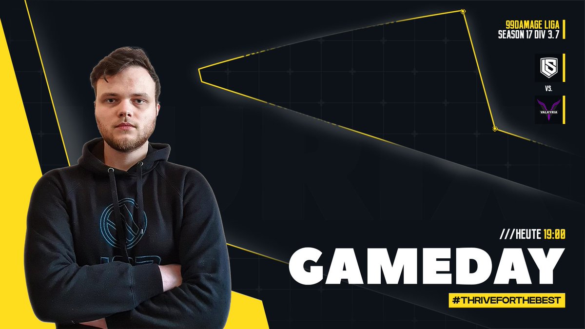 Nochmal heizen in der <a href="/99DAMAGEde/">99Damage</a> Liga Div. 3🤠🔥

Heute gegen <a href="/ValkyriaGO/">Valkyria</a>🤝

⏰19:00 Uhr
📺n/a

#ThriveForTheBest