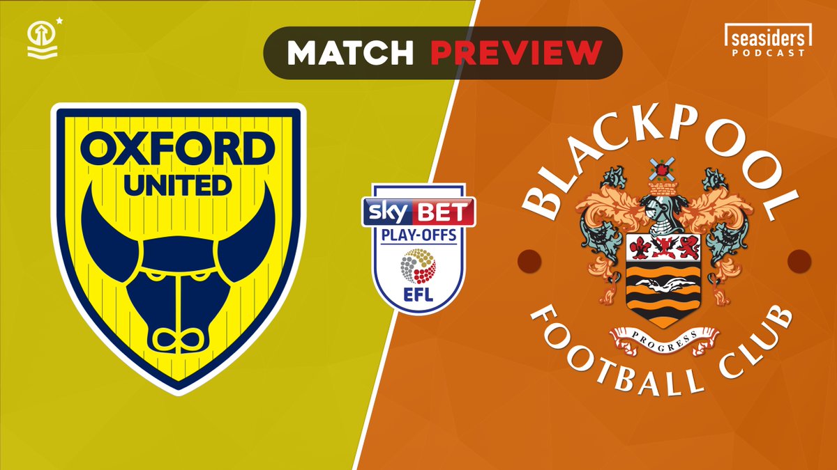 SeasidersPod's tweet image. Tonight at 8PM, we preview this Tuesday's MASSIVE first round play-off match with @neyo and @Strandy85 repping the Oxes, and @seanmcsport &amp;amp; @_TomMayne from the 'Pool.  

#blackpoolfc #oufc

Watch here 👉 youtu.be/jDgKx6MJOS4