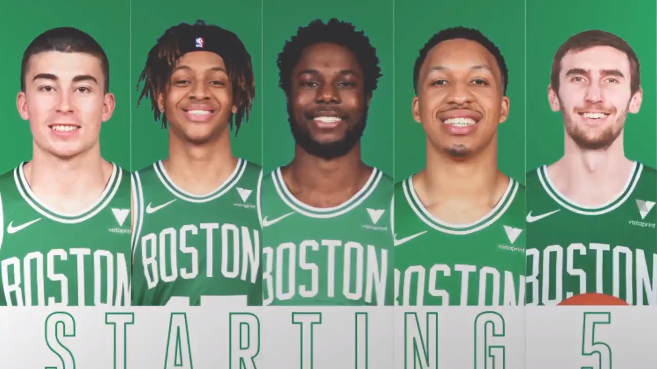 Boston Celtics on Twitter "Today's starting lineup ☘️ https//t.co