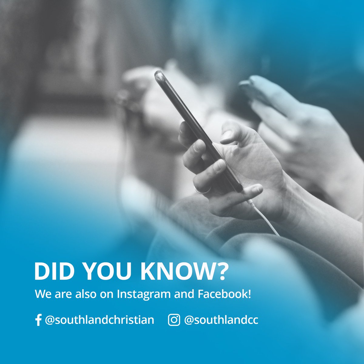 We will no longer be posting on our Twitter account. However, we want to stay connected! Check us out on Instagram and Facebook for all of the latest things going on at Southland!