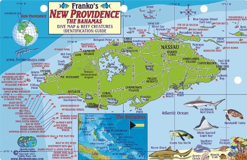 New Providence Island Map Pdf] Download] New Providence Bahamas Dive Map & Reef Creatures Guid /  Twitter