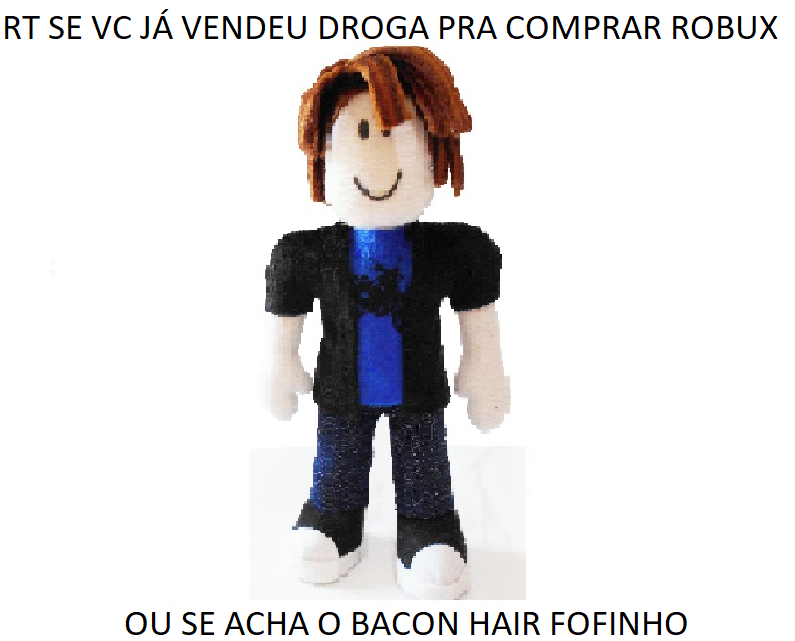 Boneco Bacon Hair Roblox: Promoções