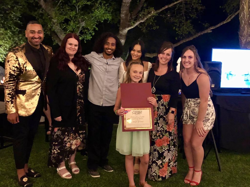 4mySly01's tweet photo. 6th Annual Celeste Alvarez Scholarship recipients at @PCMCheer ππ§‘ always such an honor to select cheerleaders that share the same qualities as @_CelesteAlvarez #pcm4life #celestestrong https://t.co/pVrjK6W54c