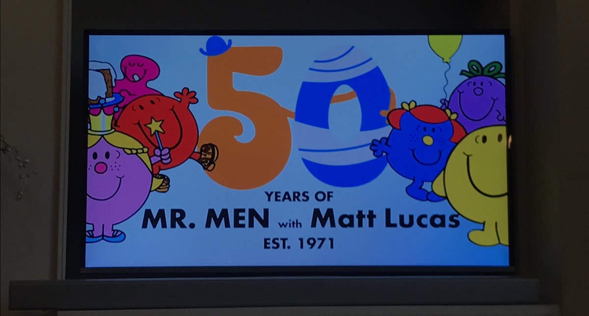 Cracking bit of family history on telly tonight! Absolutely blessed to be a Hargreaves. Little books for little hands courtesy of my great uncle.
#50YearsOfMrMen