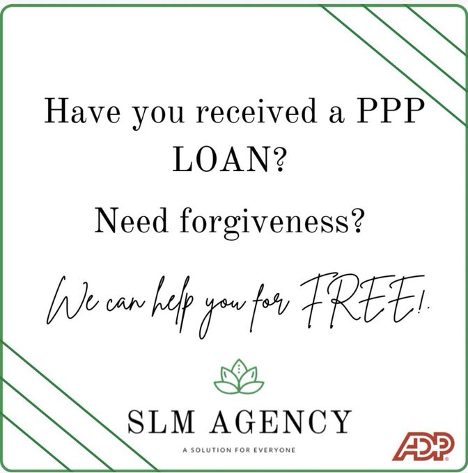 We will help you get your PPP Loan forgiven for free! Contact us today to speak to a representative https://t