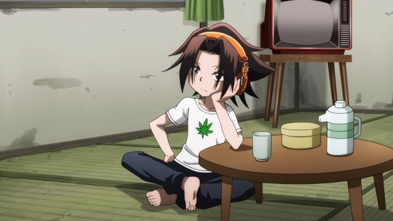 shaman king weed t shirt